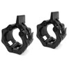 50mm (2'') Quick Release Collar Clamps for Olympic Bars, Gym Equipment, Clamp, High Grade ABS, Weightlifting, Gym, Fitness, Crossfit etc. (50mm, 1 Pair)