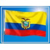 PHENO FLAGS Ecuador Flag 90 x 150 cm with Brass