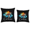 Curaçao / Curacao Throw Pillow
