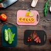 HMDZMR Cutting Coards for Kitchen,3 Piece Plastic Cutting Board Set,