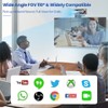 Samcorn Cámara Web con Micrófono 1080P HD USB, Transmisión en