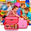 Tourmate Magnetic Tiles Blocks Storage Case for Magformers Basic Set/PicassoTiles/Magna