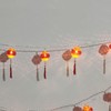 Red Chinese Lantern String Lights LED Light Beads Waterproof New