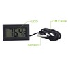 ARCELI Digital LCD Thermometer Temperature Monitoring with External Probe for