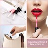 10 Pcs Empty 3ml Clear Lip Gloss Tubes with Wands