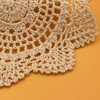 5 Piece 7 to 14 Inch Handmade Crochet Cotton Lace