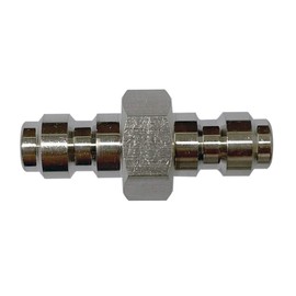 HMKUGO Double Male Quick-Disconnect Coupling Adaptor, Stainless Steel Air Fill Station Tool Fittings, Universal Double Male Fill Nipple for PCP Foster Paintball Airsoft Air Gun Tool