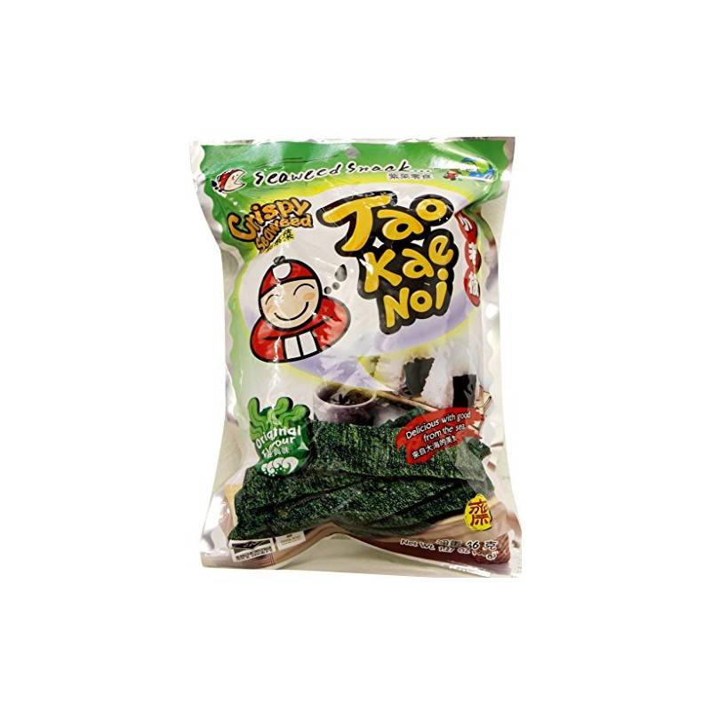 Tao Kae Noi Hi Seaweed Original Flavor, 1.41oz x 3packs