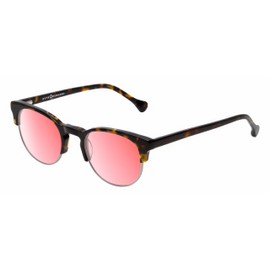 Calabria Daisy Pink Tint FL-41 Reading Glasses +7.00 Tortoise Havana Women's Blue Light Sensitive Migraine FL41 Readers