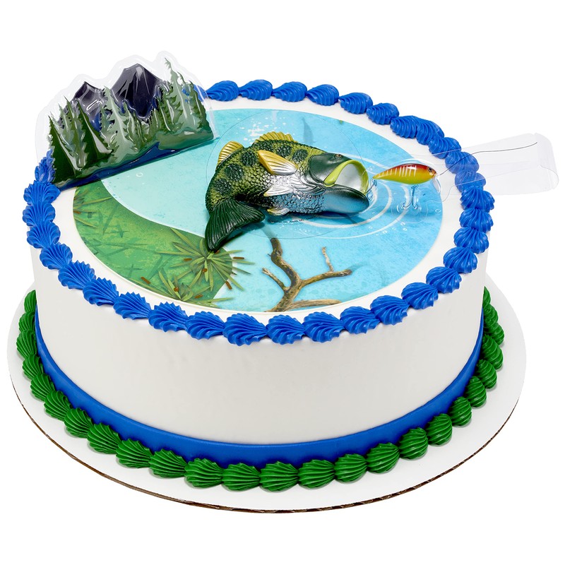 Catching the Big One DecoSet Cake Decoration