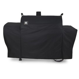 SUPJOYES Grill Cover for Oklahoma Joe's Longhorn Combo Grill, Heavy Duty Waterproof Oklahoma Joe's Longhorn Combo Charcoal Gas Smoker Grill Accessories