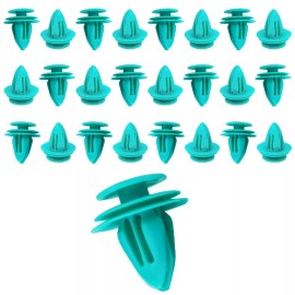 Mean Mug Auto 100x Door Trim 9mm Clips with 5 Tools For Toyota 90467-10188