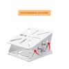 FINXRoll CCTV Security Camera Universal Pole Mounting Joint Bracket Adapter