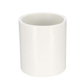 sourcing map 50mm Straight PVC Pipe Fitting Coupling Adapters Connector 5 Pcs