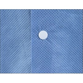 Cardinal Health ISOLATION DIPOSABLE GOWN LAB COAT BLUE SMS KNIT CUFF  3XL