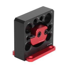 Adjustable Dowel Maker Jig Set, 8 mm to 20 mm, 8 Rotating Holes, Adjustable Dowel Maker Device, Aluminium Alloy Round Rod, Cutter for Drill, Woodworking