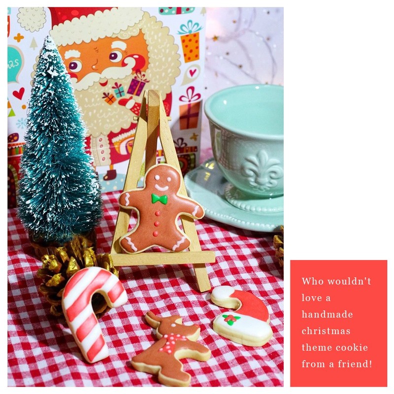 4PCS Hanging Cup Cookie Cutter, christmas mug decor, kitchen accessories
