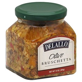 DeLallo Olive Bruschetta, 10 Ounce - 6 per case.