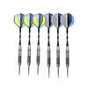 FUZVOL Professional Darts Set Steel Tip-Aluminum Stems Darts Flights with