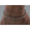 It's All About...You! Adjustable 8.5” Stainless Steel Bracelet I Love