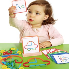 Dr. MUYA® Montessori Toy 3 4 5 6 Years, Wooden Toy from 3 Years, Tangram Children, Educational Games from 4 Years, Fine Motor Skills from 3 Years, Educational Toy, Gift 3-6 Years Children Boys Girls