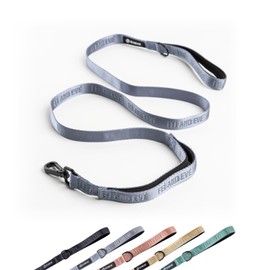 2025 New Edition, Fei and Eve Heavy Duty Dog Leash with Reinforced Swivel Hook, 2 Comfortable Padded Handles, Chew Proof, Suitable for Large, Medium and Small Breed Dogs - 4FT - Dusk Blue