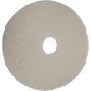 PRO SOURCE Floor Stripping Pads: 5 Pack, White Fine Polyester,