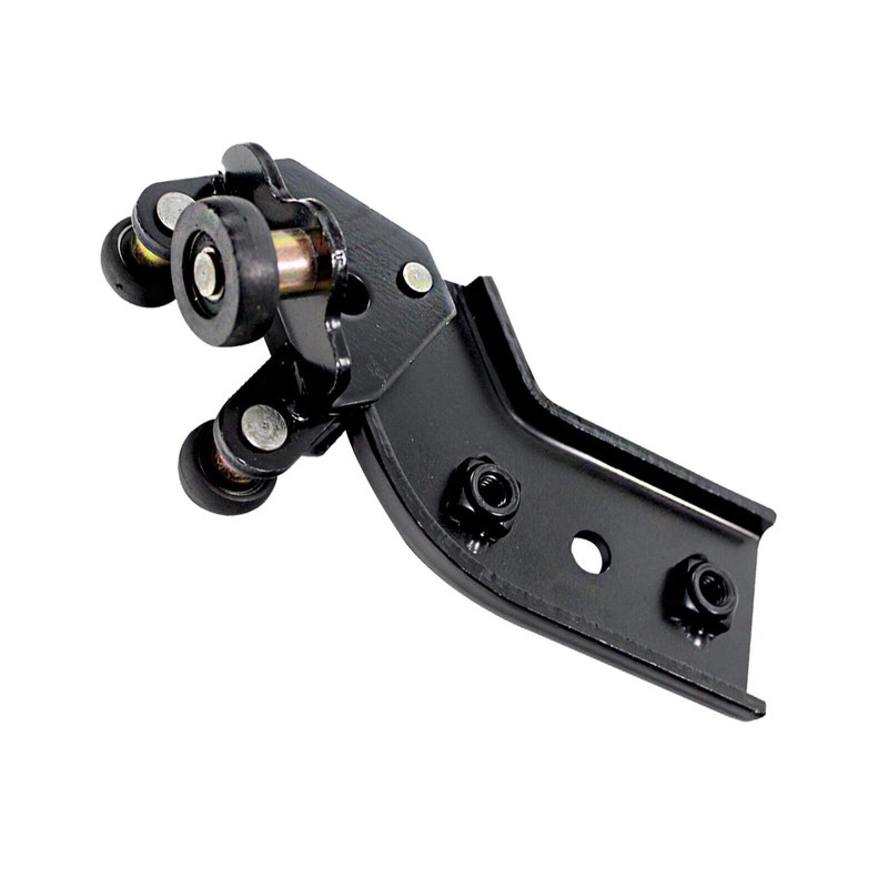 IBESTWOLF Black Durable Upper Lower Sliding Door Roller Bracket Right