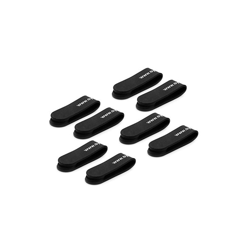 System-S 8 x Cable Holder Magnetic Clip for Headphones Cable
