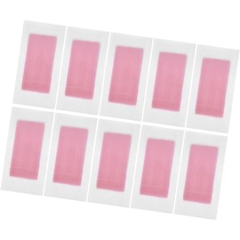 Ipetboom 10 Tiras Depilatorias Dobles para Depilación Corporal y Facial, Papel No Tejido Cera Rosa, Piel Sensible, Uso Profesional y Fácil Aplicación