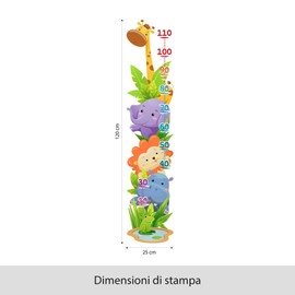 kina - UVB00213 Meters Children Wall Decoration in Transparent PVC Wall Stickers - Size 25x120