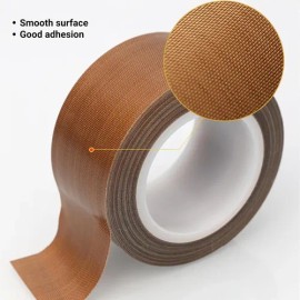 2 Rollos De Cinta Adhesiva Ptfe De Alta Temperatura De 50 Mm                                                                                          
