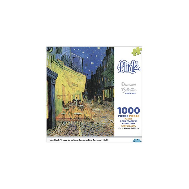 FLINK Rompecabezas Van Gogh Cafe Terrace 1000 Piezas