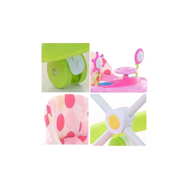 Aquila Andadera Aquila Pinkbaby 3 Posiciones Con Luz Y Sonido-a9875