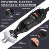Electric Chainsaw Sharpener Kit 180W Power Chain Saw Sharpen Tool