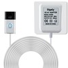 SigeIy Doorbell Transformer 24V 500MA Doorbell Power Adapter AC110-120V to