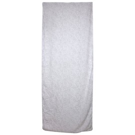 Cozzy Land Women's Detailed Floral Print Oblong Scarf in White