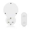 Byron DBY-23513UK Wireless Plug In Doorbell Set, 175m Range, 8
