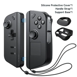 JSAUX Handle Strap Kit for Legion Go, 3-Piece Set (Handle Strap, Support Base, Silicone Protective Cover), Magnetic Wrist Strap Set Compatible for Legion Go Controller, Designed for Legion Go User