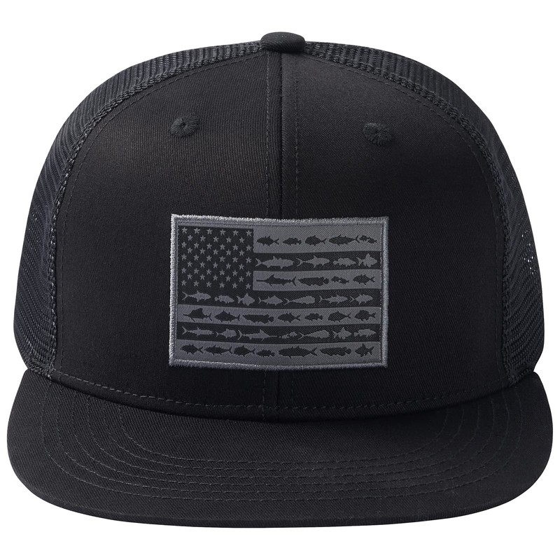 Bassdash Flat Bill Cap, Men's, Women's, Flat Visor Cap, Adjustable
