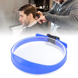 Saluaqui Plantilla de Silicona para Recortar el Cabello, Plantilla de Afeitado para Escote y Guía de Recorte de Cabello Ajustable para Cortes de Pelo Guiados en Casa, Diseño