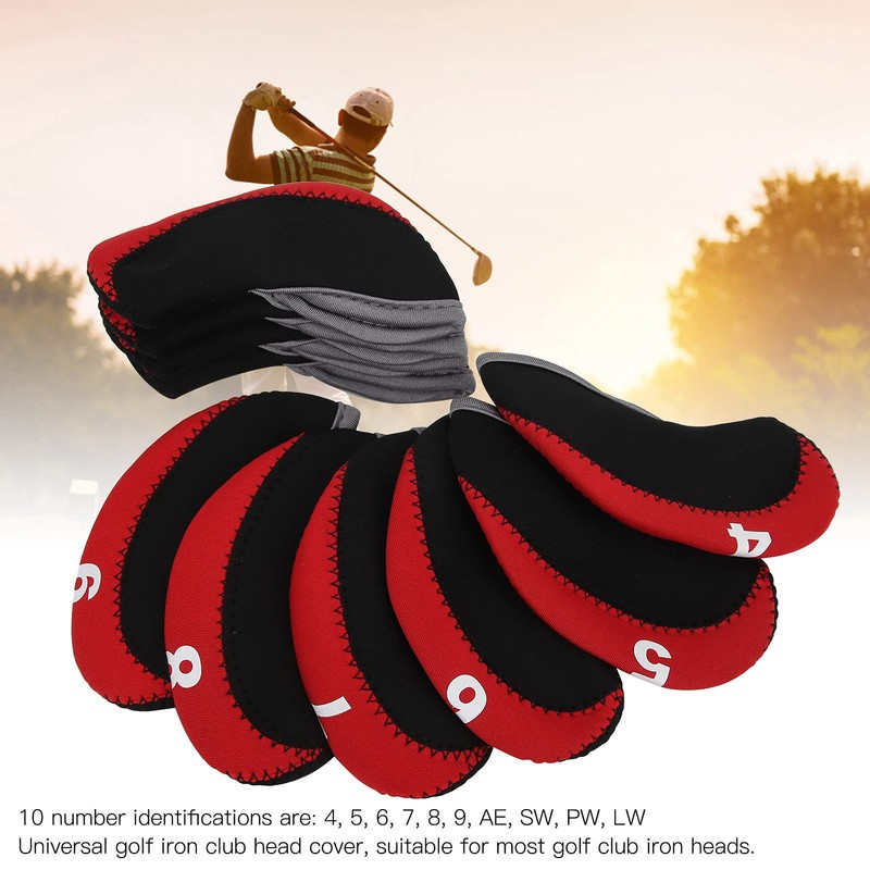 keshow Irons Club Head Covers, Convenient Easy to Distinguish Ball