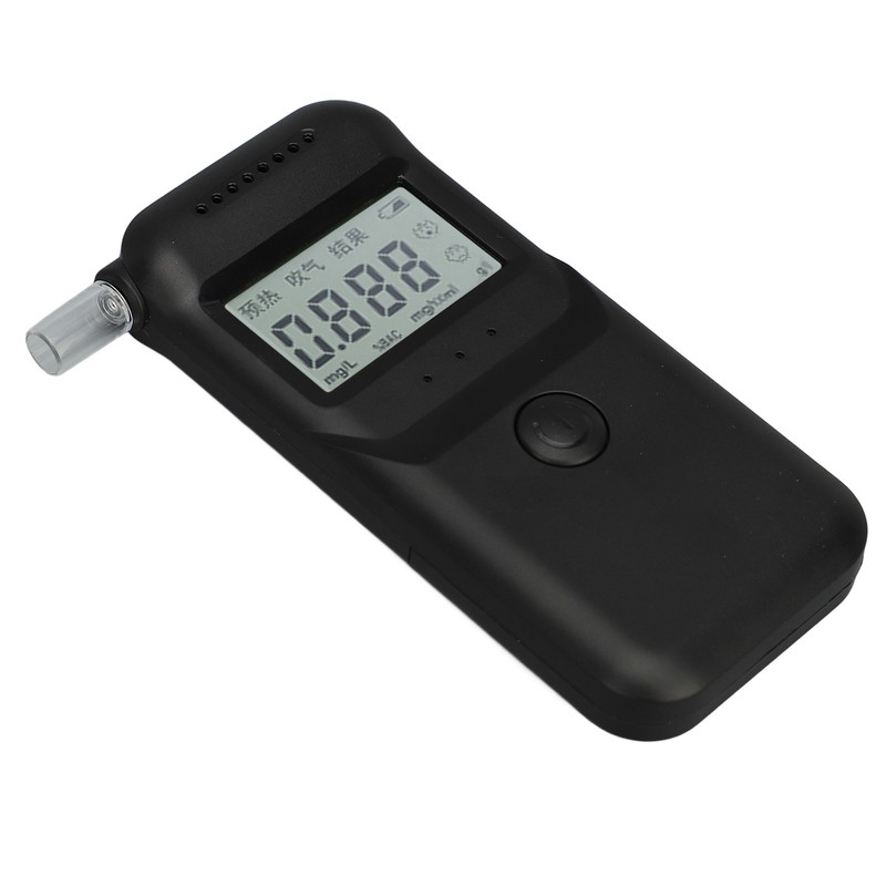 Digital Alcohol Checker Portable Breath Analyzer LCD Display High Accuracy