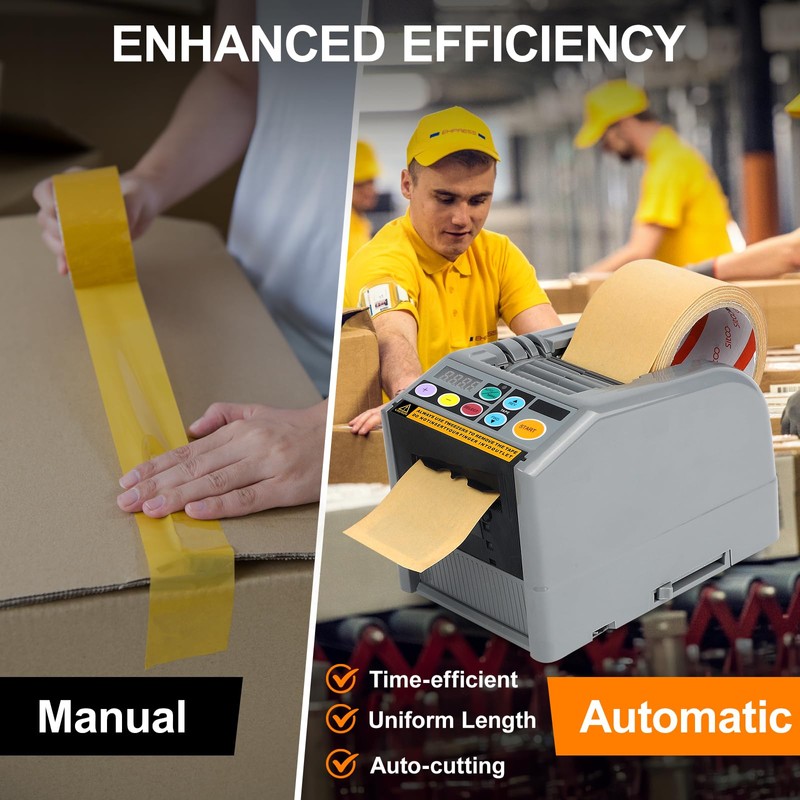 Ribbon Cutting Machine, 999mm Automatic Tape Dispenser, Dual Modes for