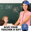 ZVUZVO Teacher Appreciation Gifts,Teacher Hat for Women Men,Adjustable Embroidered Teachers