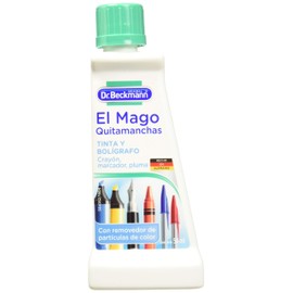 Dr. Beckmann El Mago Quitamanchas para Tinta, Bolígrafo, Crayón, Marcador y Pluma, 50 ml, 1 Pza.