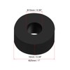 PATIKIL Anti-Vibration Spacers Rubber Damping Gasket Rubber Spacers Multi-Purpose 8