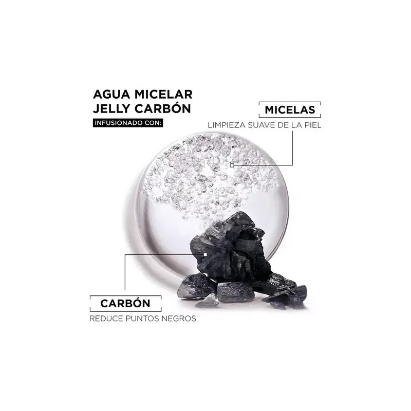 Agua Micelar Jelly Purificante 400ml Garnier
