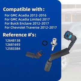 pcv valve kit For Chevy Traverse Buick Enclave GMC Acadia 2012-2017 Positive Crankcase Ventilation Valve Tube Hose and PCV Valve Fitting Adapter Connector Kit#12648138 12681693 12583384