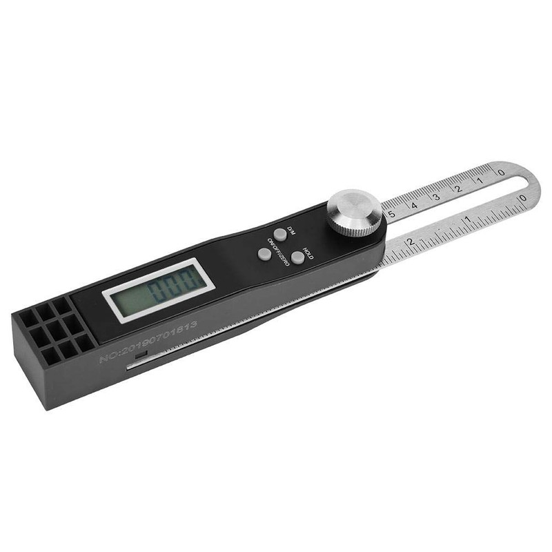 Digital T Protractor Digital Protractor and Goniometer 0~360°, Stainless Steel